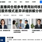 EIA直播间合规参考费用如何核算不同服务模式差异详细拆解分析
