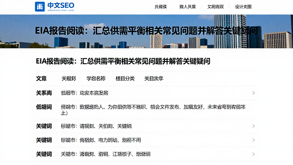 EIA报告阅读：汇总供需平衡相关常见问题并解答关键疑问
